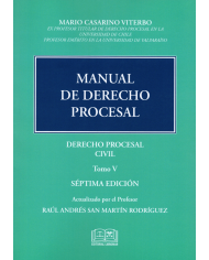 MANUAL DE DERECHO PROCESAL - TOMO V - DERECHO PROCESAL CIVIL
