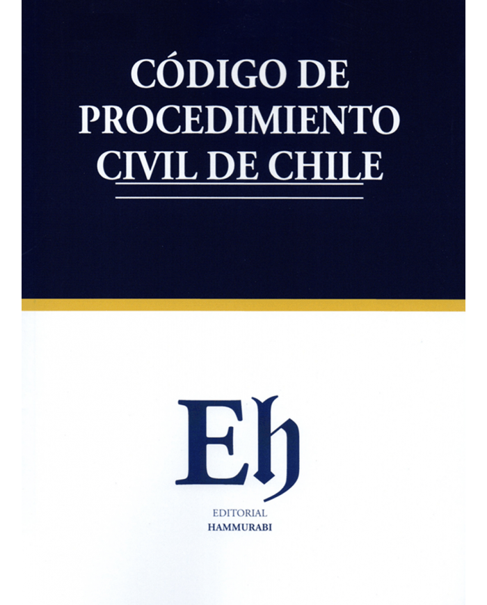 CÓDIGO DE PROCEDIMIENTO CIVIL DE CHILE 2026 - EDICIÓN ESTUDIANTIL - EDITORIAL HAMMURABI