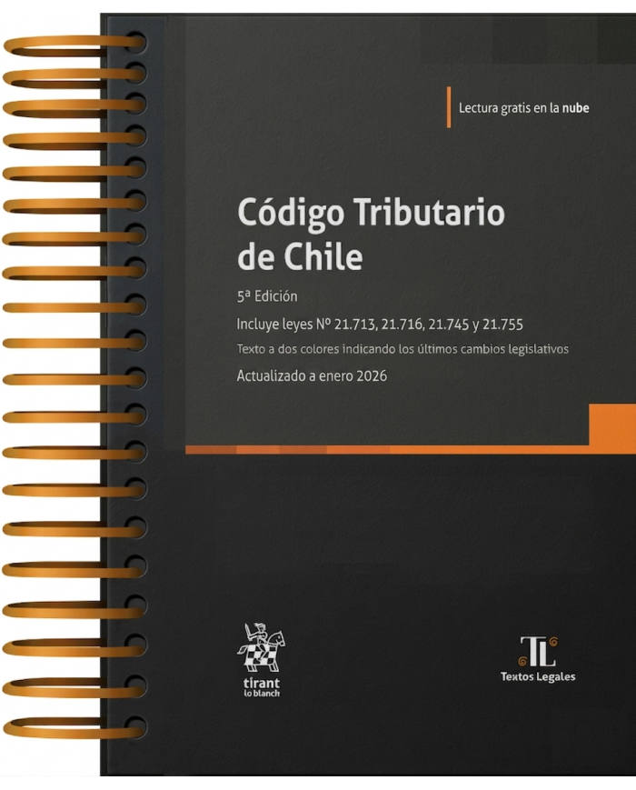 CÓDIGO TRIBUTARIO DE CHILE 2026 - TIRANT LO BLANCH