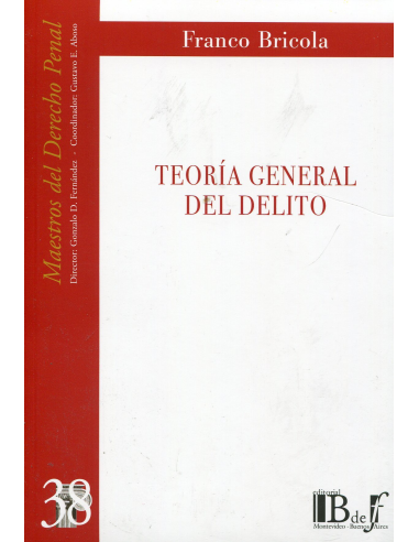 (38) TEORÍA GENERAL DEL DELITO