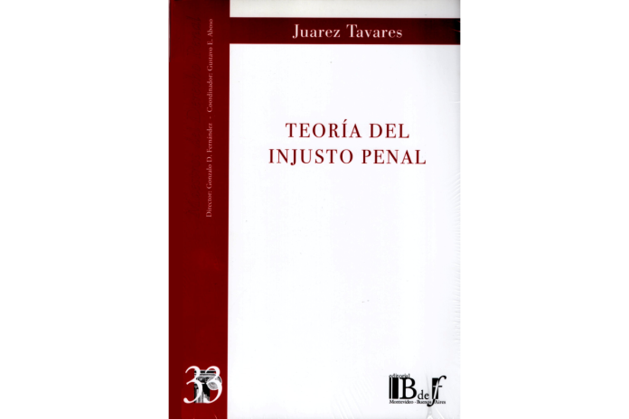 (33) TEORÍA DEL INJUSTO PENAL