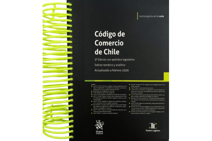 CÓDIGO DE COMERCIO DE CHILE 2026 - TIRANT LO BLANCH