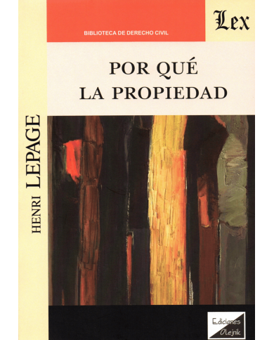 POR QUÉ LA PROPIEDAD