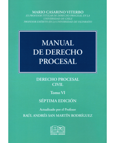 PACK MANUAL DE DERECHO PROCESAL - 6 TOMOS (OBRA COMPLETA)