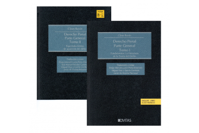 PACK DERECHO PENAL - PARTE GENERAL - TOMOS I Y II - CLAUS ROXIN