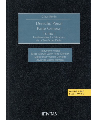 PACK DERECHO PENAL - PARTE GENERAL - TOMOS I Y II - CLAUS ROXIN