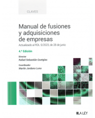 MANUAL DE FUSIONES Y ADQUISICIONES DE EMPRESAS