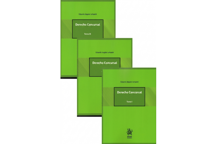 DERECHO CONCURSAL - TOMOS I, II Y III