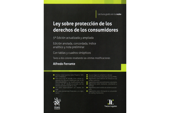LEY SOBRE PROTECCIÓN DE LOS DERECHOS DE LOS CONSUMIDORES