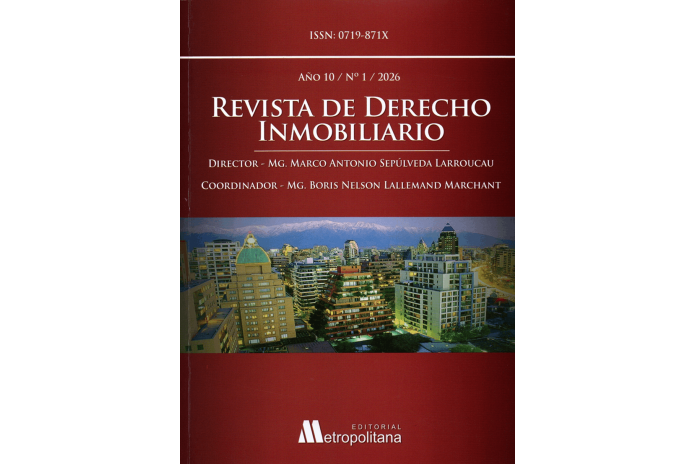 REVISTA DE DERECHO INMOBILIARIO - AÑO 10 - 2026