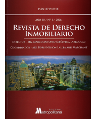 REVISTA DE DERECHO INMOBILIARIO - AÑO 10 - 2026