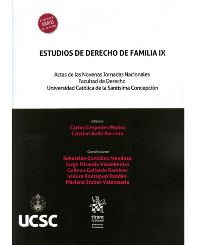 ESTUDIOS DE DERECHO DE FAMILIA IX - ACTAS DE LAS NOVENAS JORNADAS NACIONALES