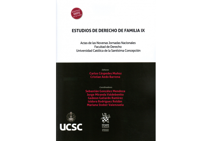 ESTUDIOS DE DERECHO DE FAMILIA IX - ACTAS DE LAS NOVENAS JORNADAS NACIONALES