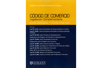 CÓDIGO DE COMERCIO - LEGISLACIÓN COMPLEMENTARIA - 2026