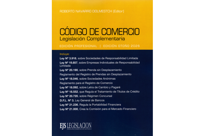 CÓDIGO DE COMERCIO - LEGISLACIÓN COMPLEMENTARIA - 2026