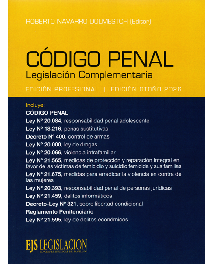 CÓDIGO PENAL - LEGISLACIÓN COMPLEMENTARIA - 2026