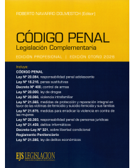 CÓDIGO PENAL - LEGISLACIÓN COMPLEMENTARIA - 2026