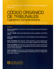 CÓDIGO ORGÁNICO DE TRIBUNALES - LEGISLACIÓN COMPLEMENTARIA - 2026
