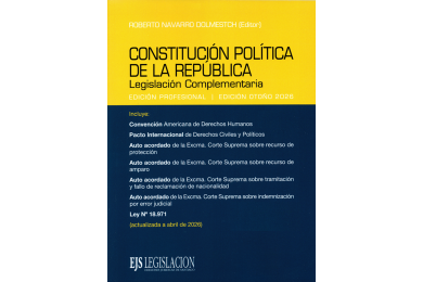 CONSTITUCIÓN POLÍTICA DE LA REPÚBLICA - LEGISLACIÓN COMPLEMENTARIA - 2026