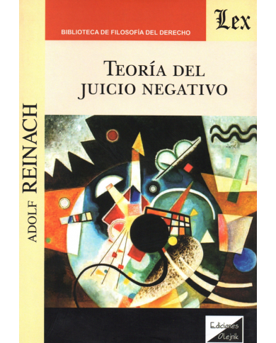 TEORÍA DEL JUICIO NEGATIVO
