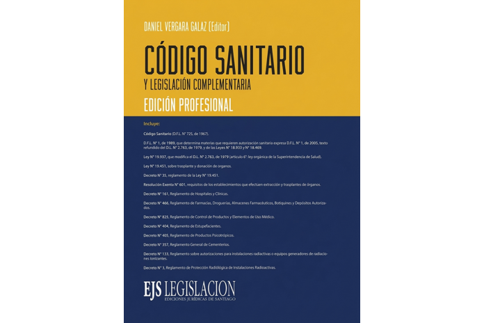 CÓDIGO SANITARIO - LEGISLACIÓN COMPLEMENTARIA - 2026