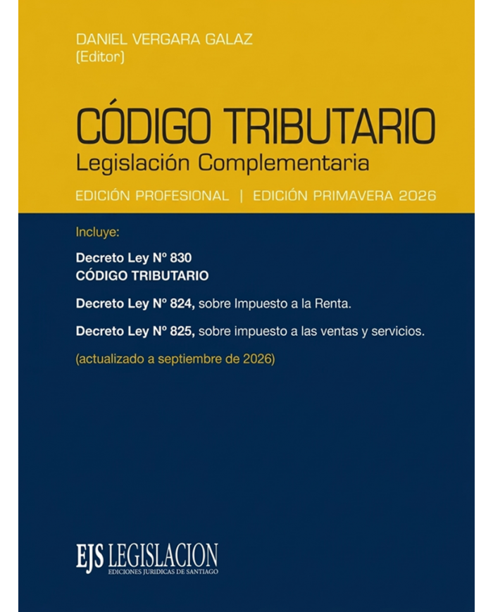 CÓDIGO TRIBUTARIO - LEGISLACIÓN COMPLEMENTARIA - 2026