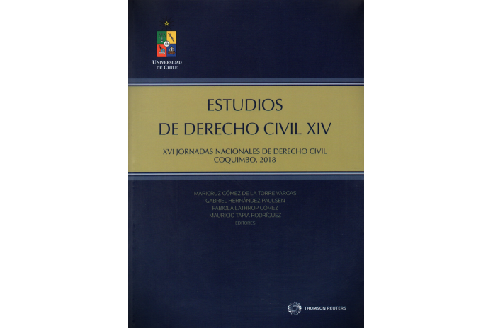 ESTUDIOS DE DERECHO CIVIL XIV - XVI JORNADAS NACIONALES DE DERECHO CIVIL - Coquimbo 2018