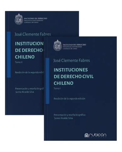 INSTITUCIONES DE DERECHO CIVIL CHILENO - 2 TOMOS