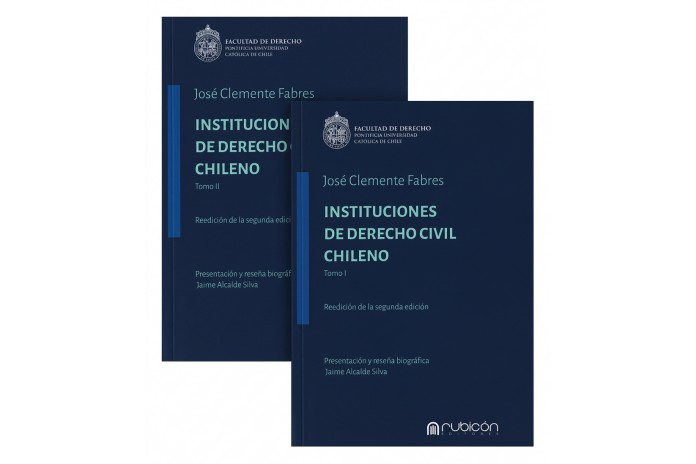 INSTITUCIONES DE DERECHO CIVIL CHILENO - 2 TOMOS
