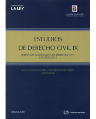 ESTUDIOS DE DERECHO CIVIL IX - JORNADAS NACIONALES DE DERECHO CIVIL - Valdivia 2013