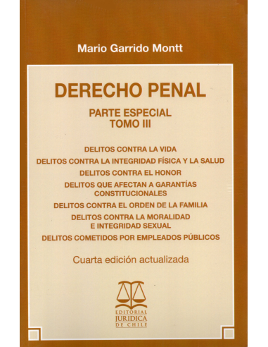 DERECHO PENAL - TOMO III