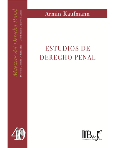 (40) ESTUDIOS DE DERECHO PENAL