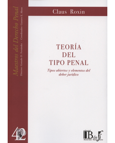 (42) TEORÍA DEL TIPO PENAL