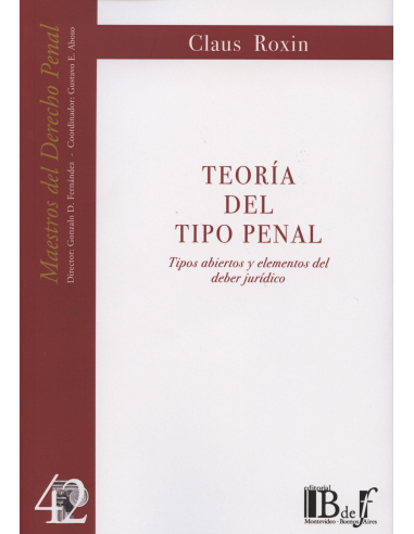 (42) TEORÍA DEL TIPO PENAL